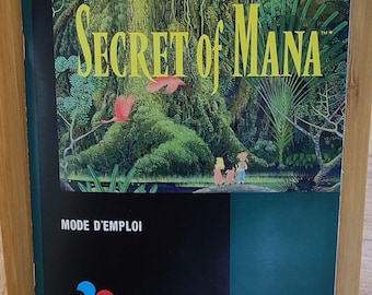 Notice Secret of Mana SNES - Français -