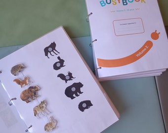 Busy book 22 jeux, niveau 3 (à partir de 3 ans) - Livret d'activités éducatives