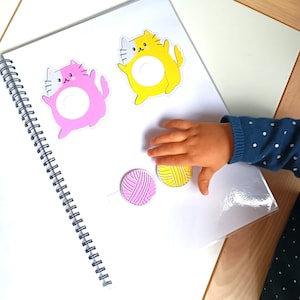 Busy book 15 games, level 1 (from one year old) - Educational activity booklet
