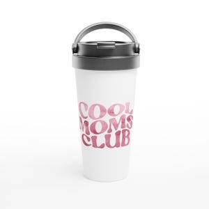 Taza de viaje de acero inoxidable: regalo perfecto para el Día de la Madre, a prueba de fugas y apta para lavavajillas.