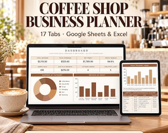Foglio di calcolo per bar: calcolatore del costo delle bevande e strumento di gestione dell'inventario per Excel e Fogli Google.