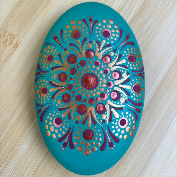 Painted Mandala Stones| Paperweights| Mandala Dot Art| Painted Rocks| Mandala Rocks| Meditation Stones| Rocks and Stones| Painting| Dot Art|