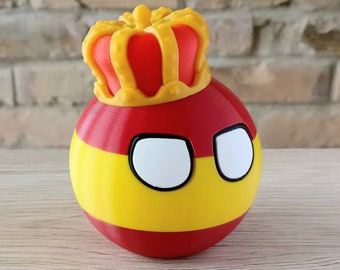 Countryball 3D Printed Figurines