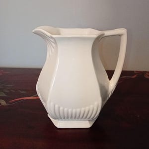 Vintage Pitcher or Creamer, Real English Ironstone, Adams and Sons England.