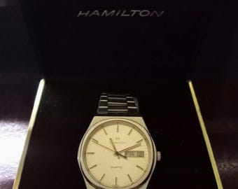 Rare Hamilton 907980 Vintage Watch.swiss Made, 6 Jewel Quartz