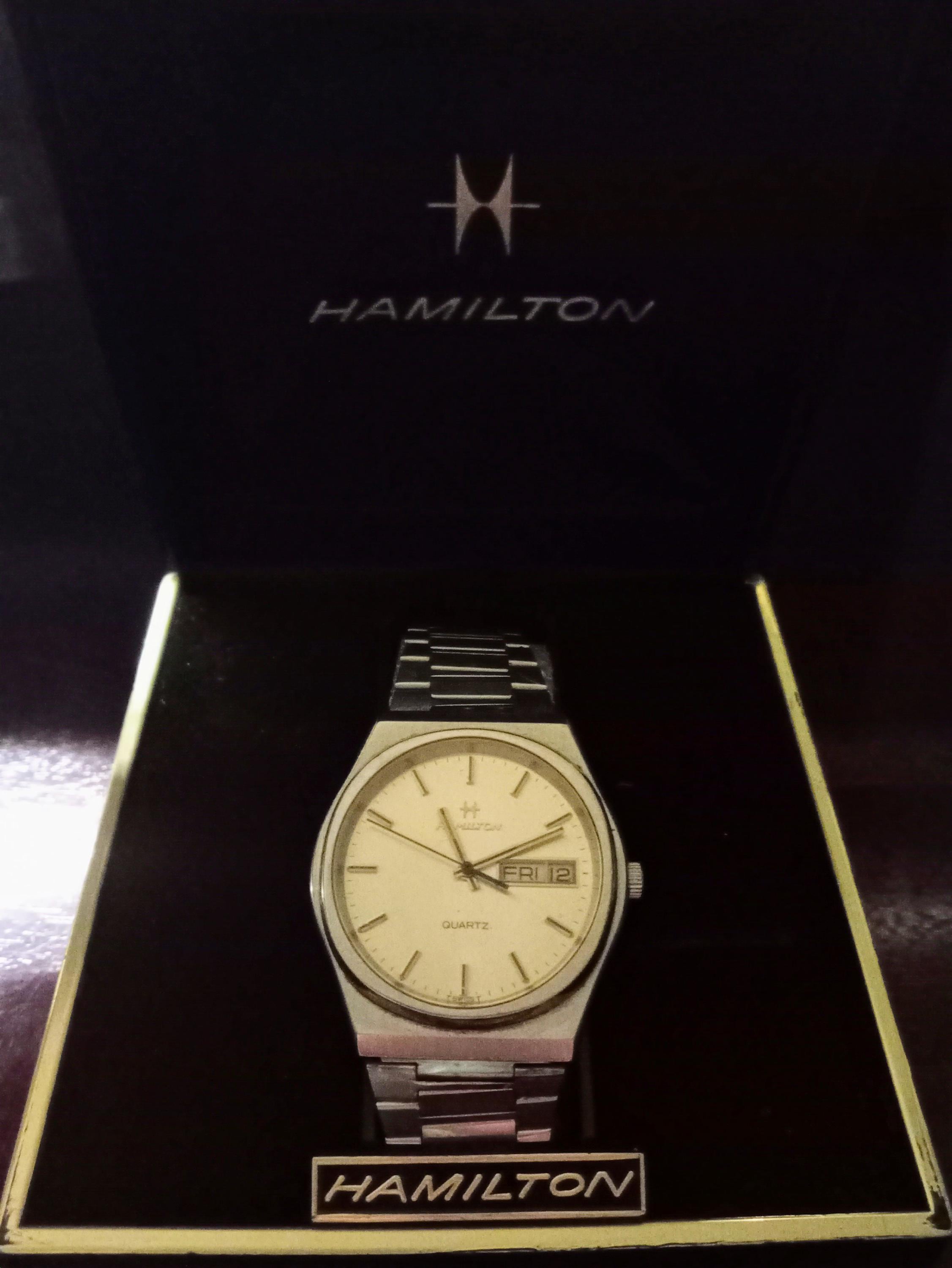 Rare Hamilton 907980 Vintage Watch.swiss Made, 6 Jewel Quartz