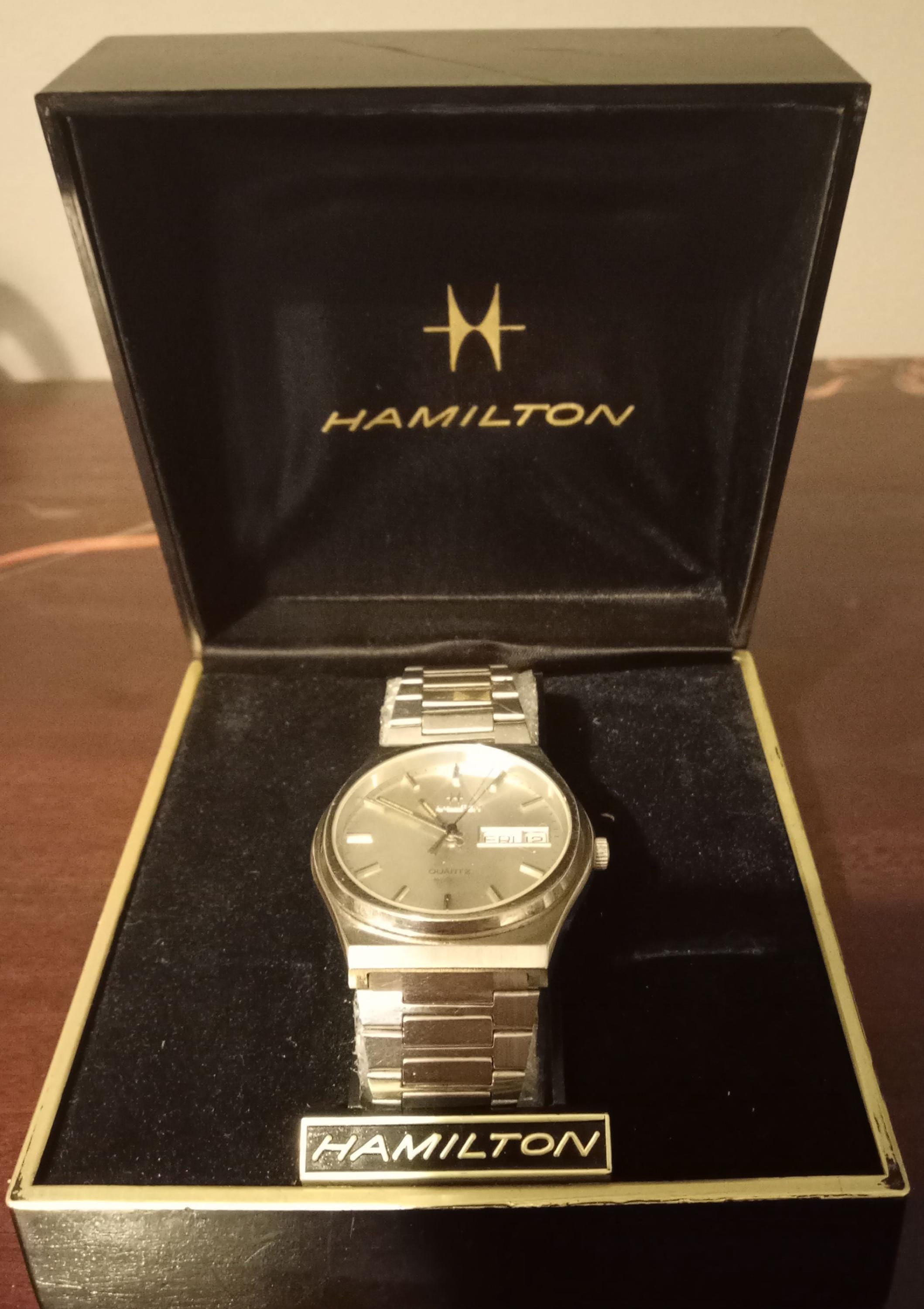 Rare Hamilton 907980 Vintage Watch.swiss Made, 6 Jewel Quartz