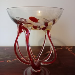 ヴィンテージJOZEFINE KROSNO POLAND ガラスボウル ヴィンテージJOZEFINE KROSNO POLAND ガラスボウル