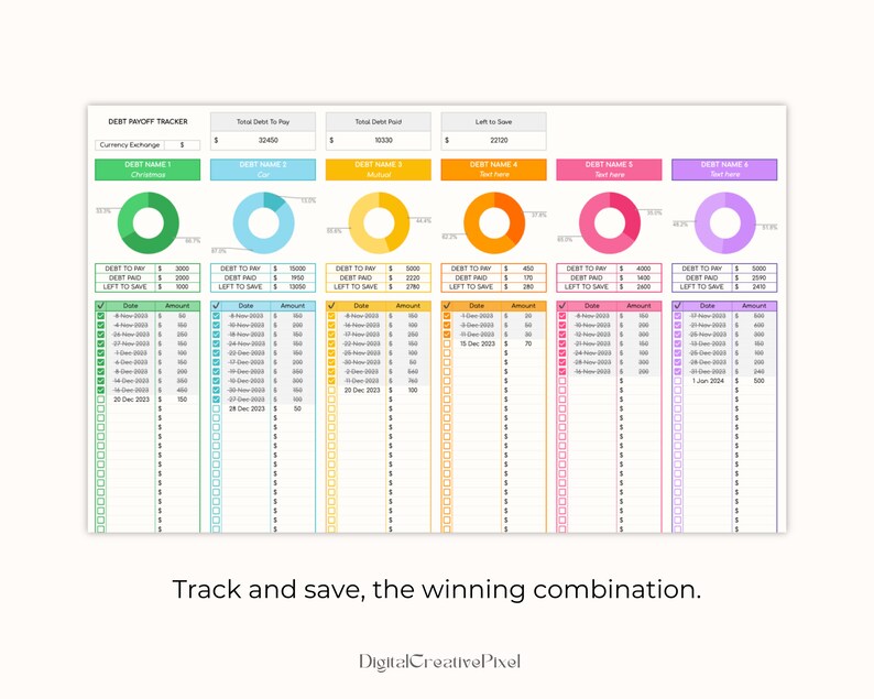 Track and save, the winning combination.