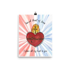 Print Heilig hart van Jezus