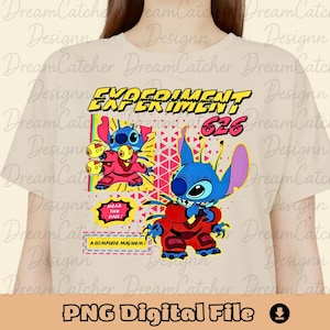 Lilo and stitch 2025 png, experiment 626 , magical castle png, new movie png, blue monster, tropical, family vacation, png file