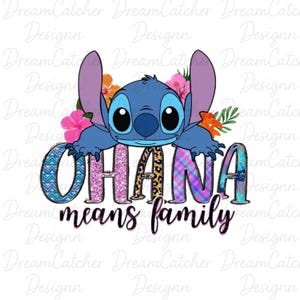 Ohana Means Family Png, Cartoon Characters Png, Cartoon Png, Movies Characters Png, Funny Character Png, Vacay Mode Png, Family Vacation Png