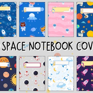 Space Digital NoteBook Covers Digital Notebook GoodNotes Cover Space notebook Cute School Decor Digital Planner Cover Cute Space Notability