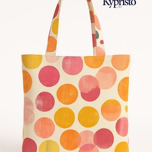 Painterly Polka Dot Seamless Pattern Bundle | Pink Olive Yellow Digital Paper PNG 300DPI.