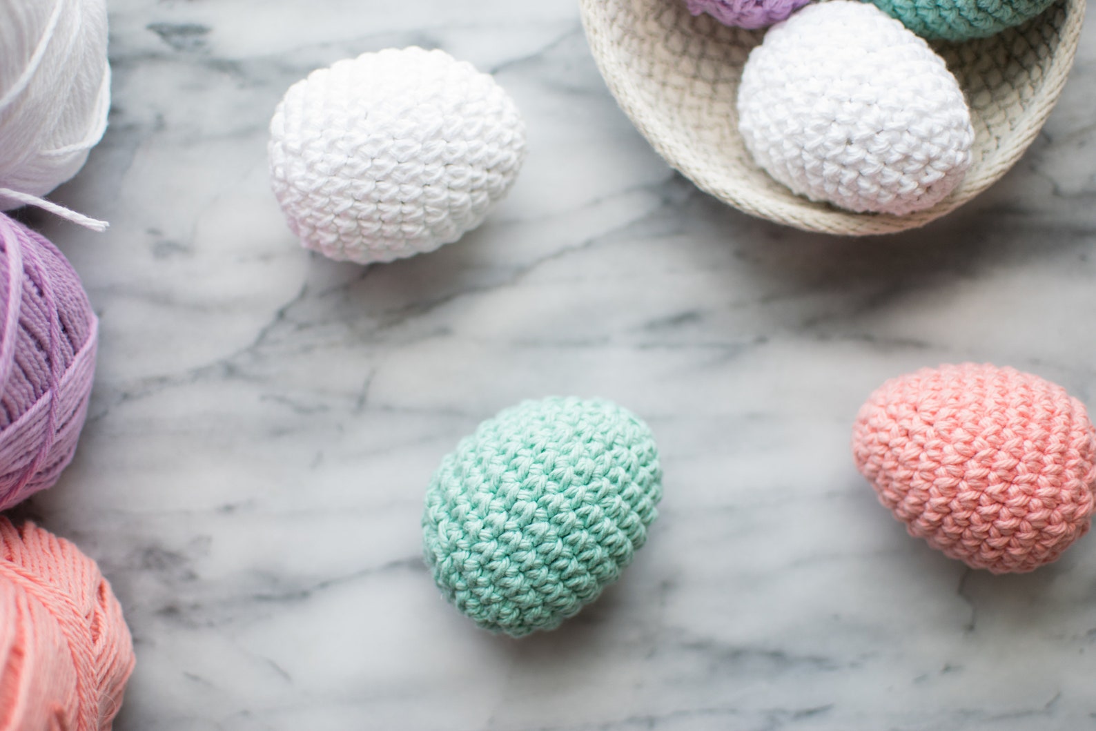 Crochet Easter Egg Pattern / Easy Step by Step Photo Instruction ...