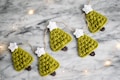 Crochet Christmas Tree Pattern + Video Stitch Tutorials / Bobble Tree Garland / Ornament / Decoration / Easy Step by Step photos + Videos