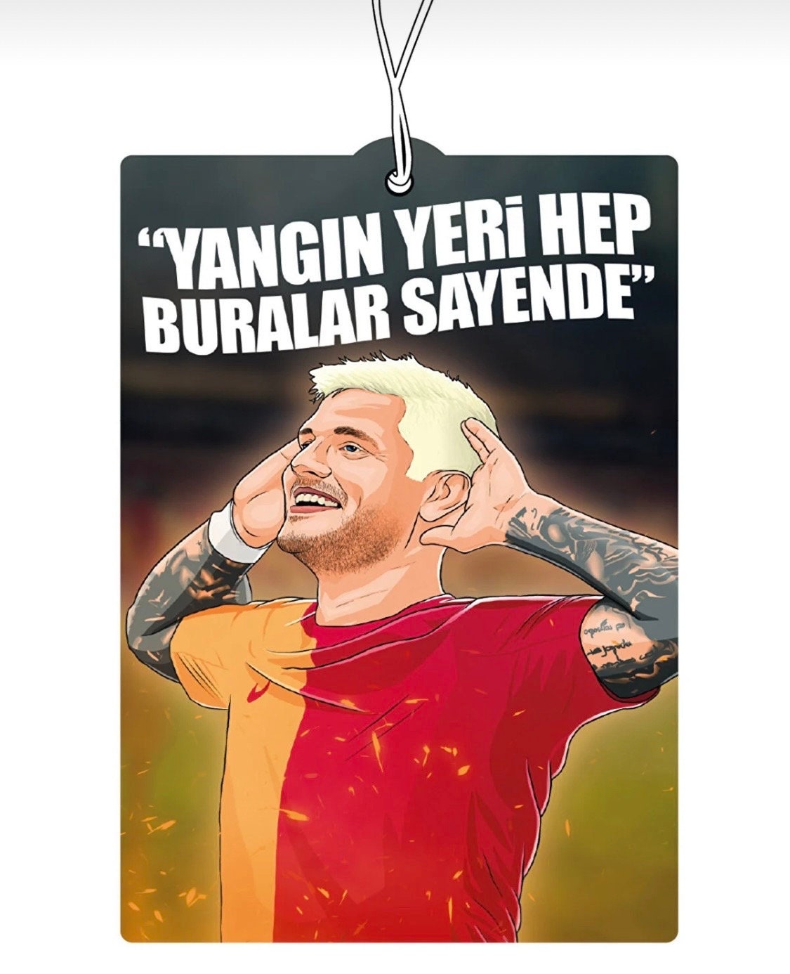 1x Galatasaray Bundle Duftbaum/Lufterfrischer – Herofresher