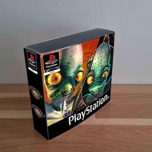 Protective sleeve - NO GAMES - Oddworld Abe 1 & 2 - PS1 - PAL