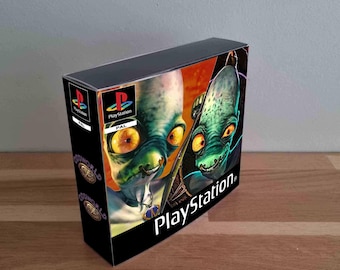 Protective sleeve - NO GAMES - Oddworld Abe 1 & 2 - PS1 - PAL