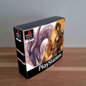 Protective sleeve - NO GAMES - Vandal Hearts 1 & 2 - PS1 - PAL