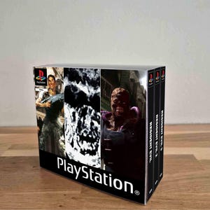 Protective sleeve - NO GAMES - Resident Evil 1, 2 & 3 - PS1 - PAL