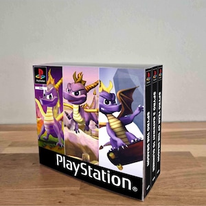 Funda protectora - SIN JUEGOS - Spyro 1, 2 y 3 - PS1 - PAL