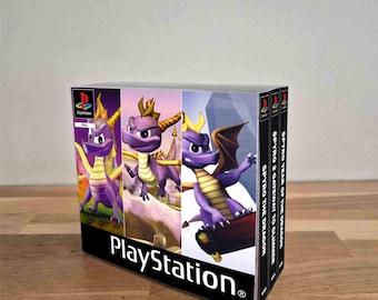 Protective sleeve - NO GAMES - Spyro 1, 2 & 3 - PS1 - PAL