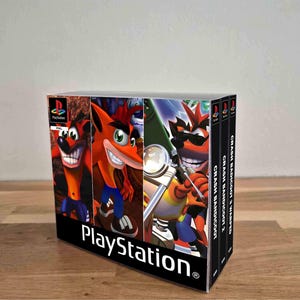 Fourreau de protection - SANS JEUX -  Crash Bandicoot 1, 2 & 3 - PS1 - PAL