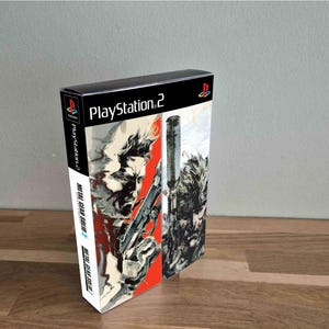 Custodia protettiva - NO GAMES - Metal Gear Solid 2 - PS2 - PAL