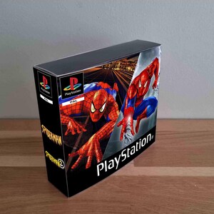 Funda protectora - SIN JUEGOS - Spider-Man 1 y 2 - PS1 - PAL
