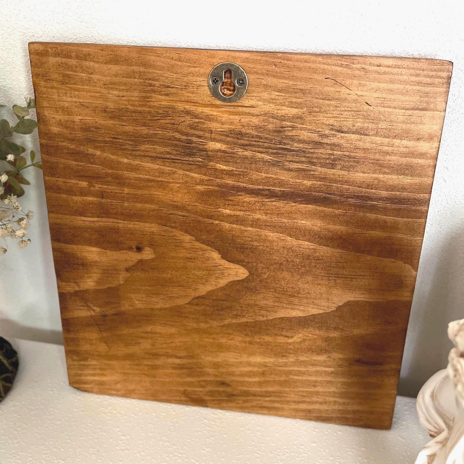 Handmade Pyrography Floral Panel - Botanical Wood Burned Art - Etsy