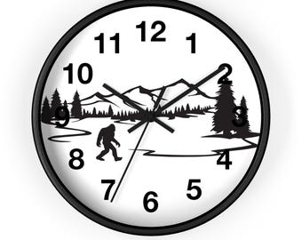 Big Foot, Big Foot Uhr, Wanduhr