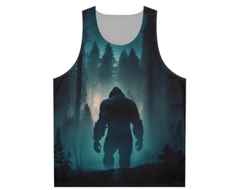 Big Foot Unisex Tank Top (AOP)