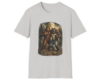Big Foot & Dogman Buddy-T-Shirt
