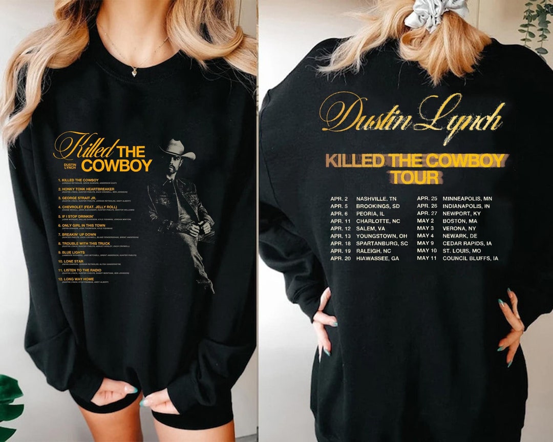 Dustin Lynch2024 Tour Shirt Dustin Lynch Jersey Shirt Dustin Etsy