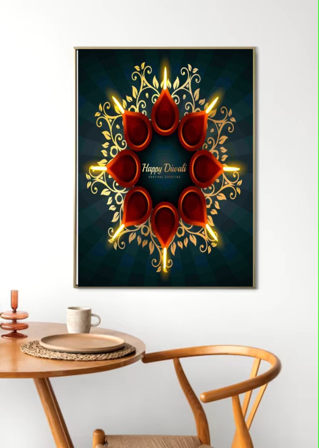 Diwali Wall Art Festive Art Digital Download Digital Wall Etsy