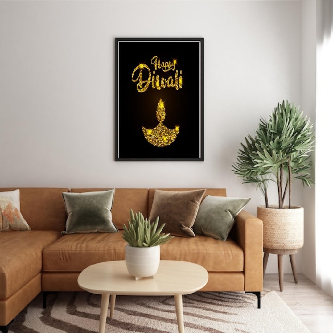 Diwali Wall Art Festive Art Digital Download Digital Wall Etsy