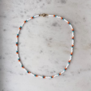 Seed Bead Dainty Choker Necklace