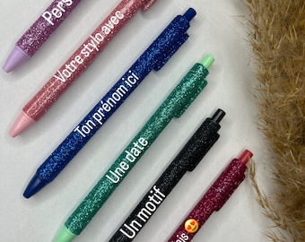 Personalized rhinestone pen