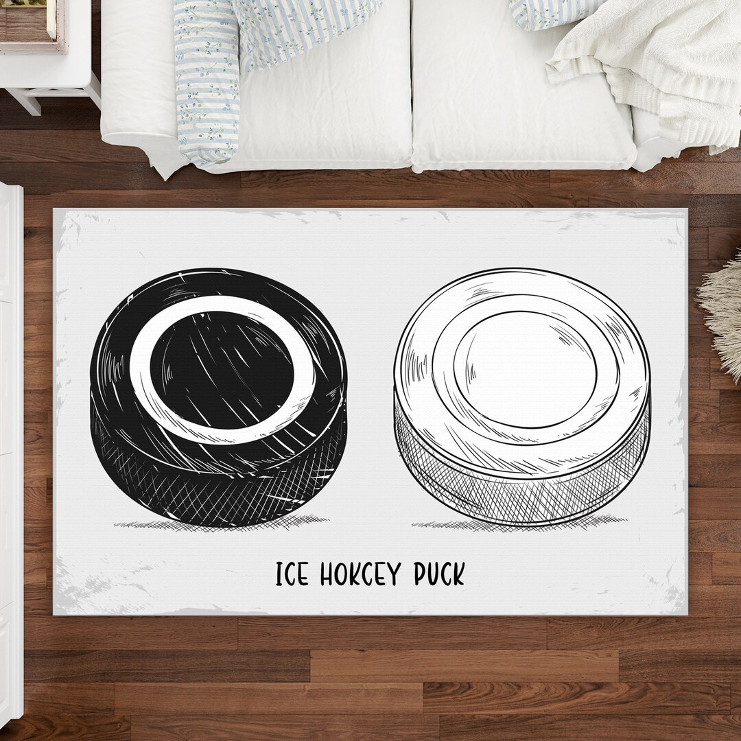 Hockey Rug Ice Hockey Rug Sport Rug Hockey Field Rug Kids Etsy