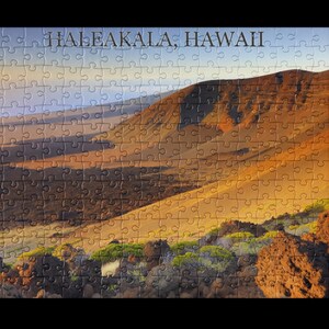 Haleakala Hawaii Crater View Jigsaw Puzzle - 252 & 520 Pieces Souvenir