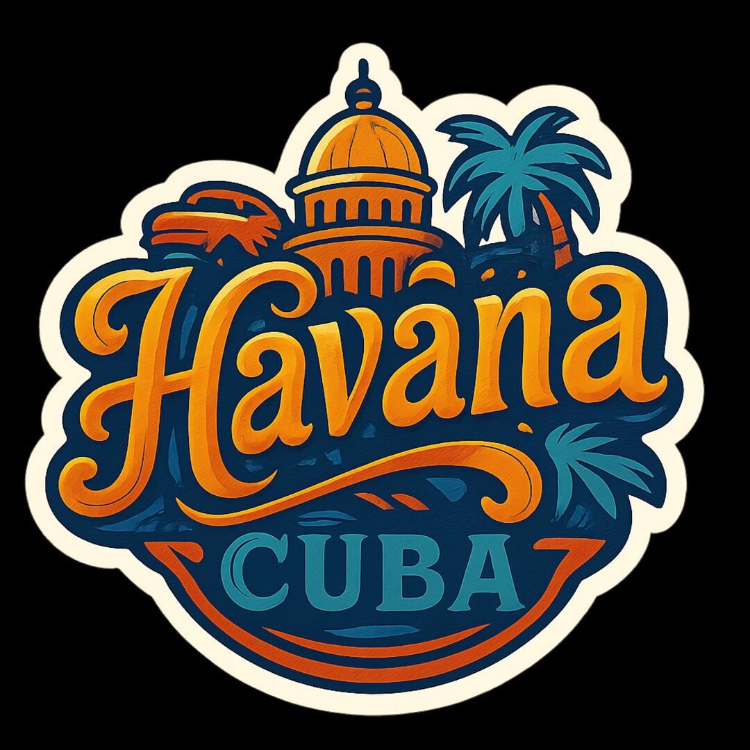 Havana Cuba Sticker Magnet Travel Souvenir Gift Decor Vinyl Die Cut - Etsy
