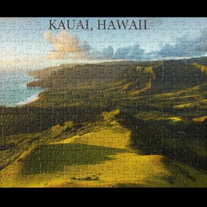 Kauai Hawaii Scenic Coastline Jigsaw Puzzle - 252 & 520 Pieces Souvenir