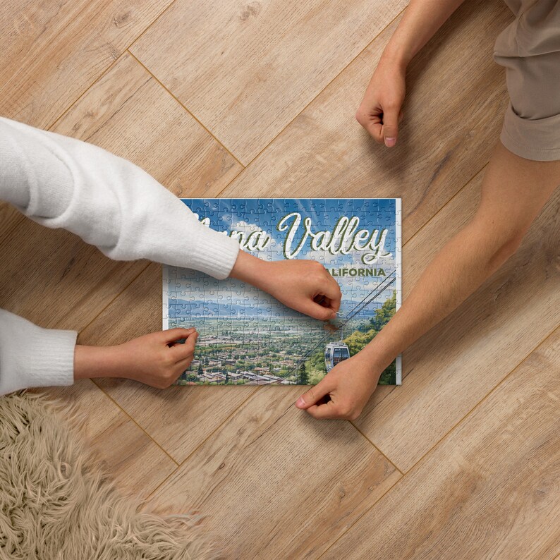 Napa Valley California Souvenir Jigsaw Puzzle Etsy