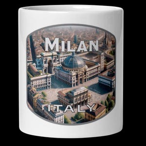 Milan Italy Landmark Coffee Mug - 11oz 15oz 20oz Souvenir Gift