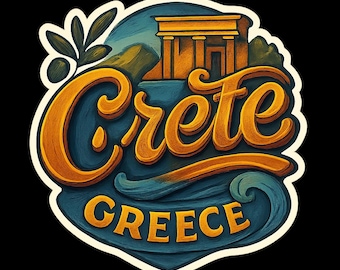 Autocollant Vinyle Découpé Mykonos Grèce - Skyline Et Monuments - Marque IYVM