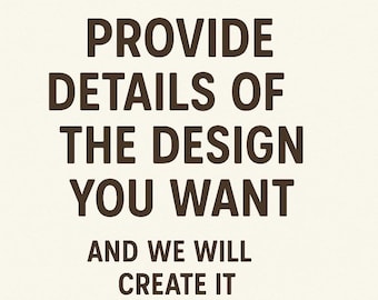 Custom Image Design Service: Etsy Listing, Print-on-Demand