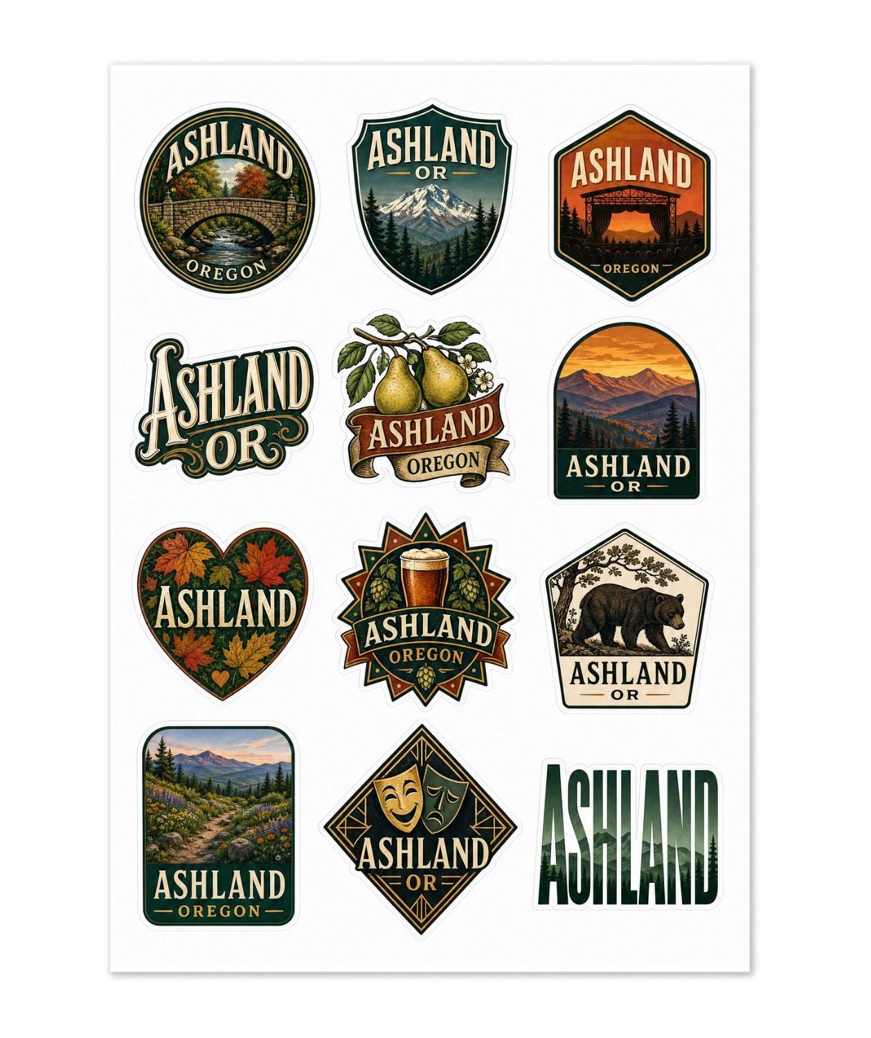 Ashland Sticker - Etsy