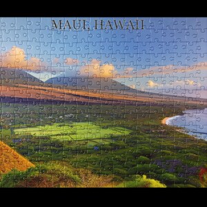 Maui Hawaii Scenic Coastline Jigsaw Puzzle - 252 & 520 Pieces Souvenir