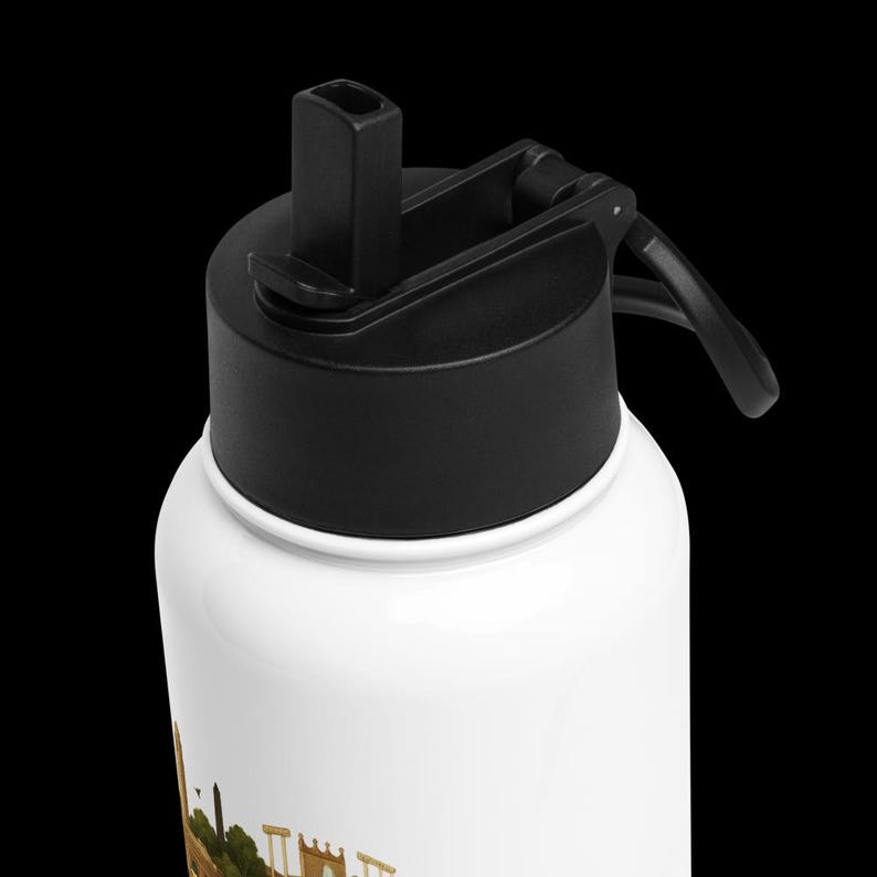 Garrafa térmica de viagem de aço inoxidável de 946 ml (32 oz) de Kansas City, Missouri imagem 5